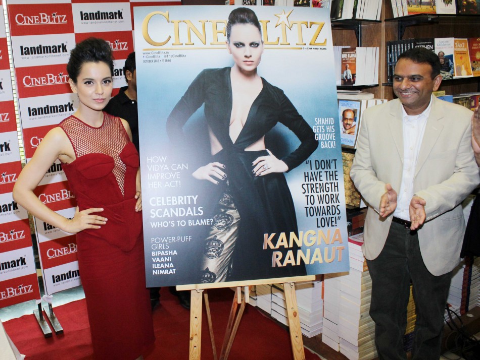 Kangna Ranaut at cover release of Cine Bitz Kangna Ranaut