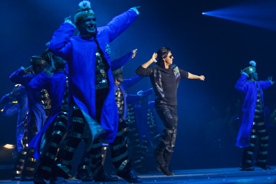 Shah Rukh Khan performing during Temptation Reloaded event Temptation Reloaded