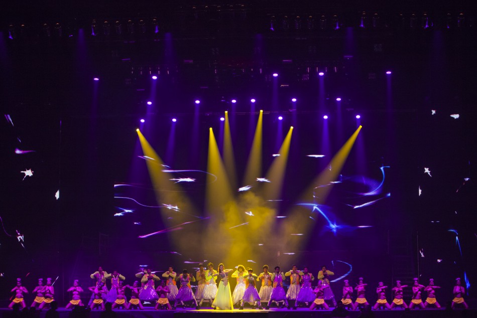 Jacqueline Fernandez performing during Temptation Reloaded event Temptation Reloaded