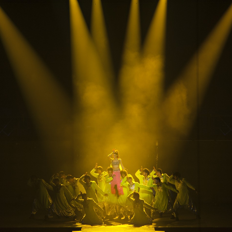 Jacqueline Fernandez performing during Temptation Reloaded event Temptation Reloaded