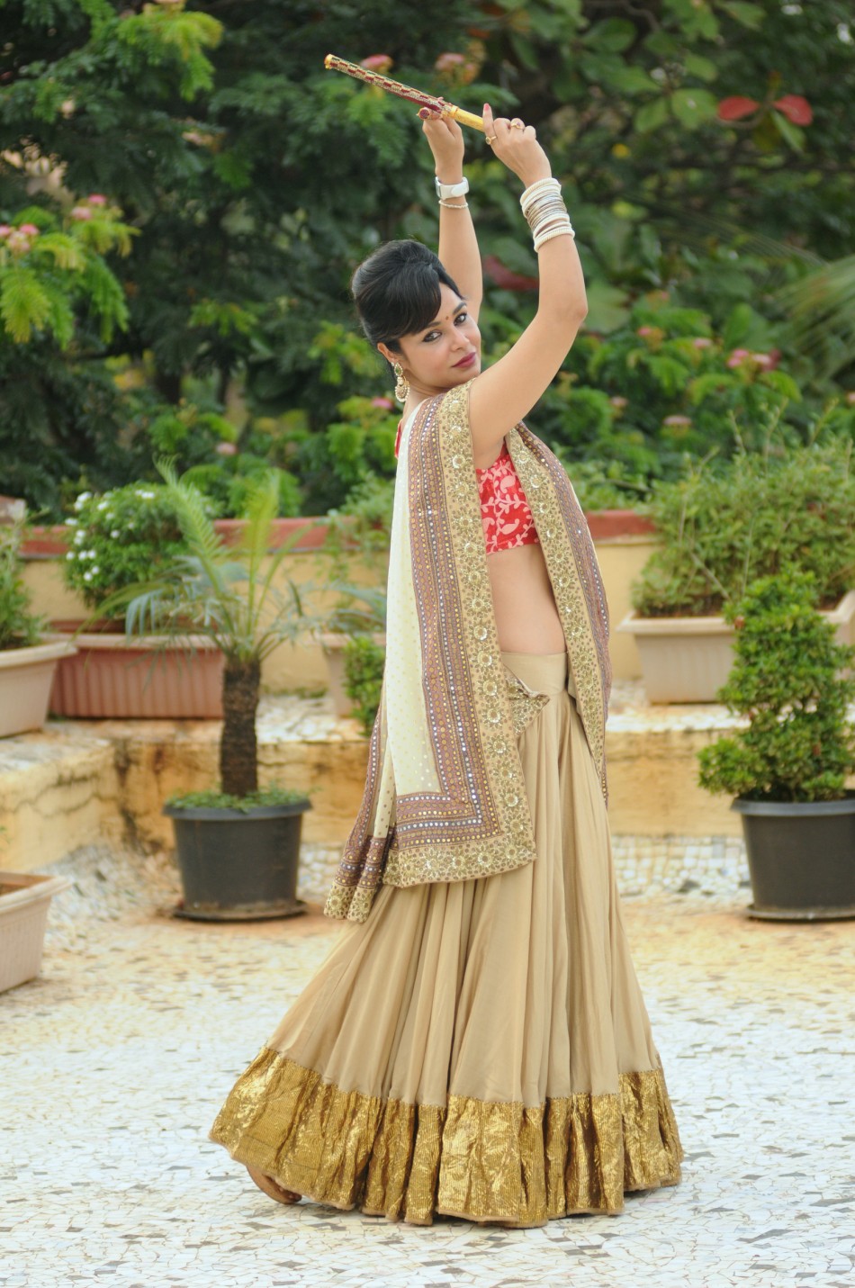 Kavitta Verma poses for Navratri Kavitta Verma