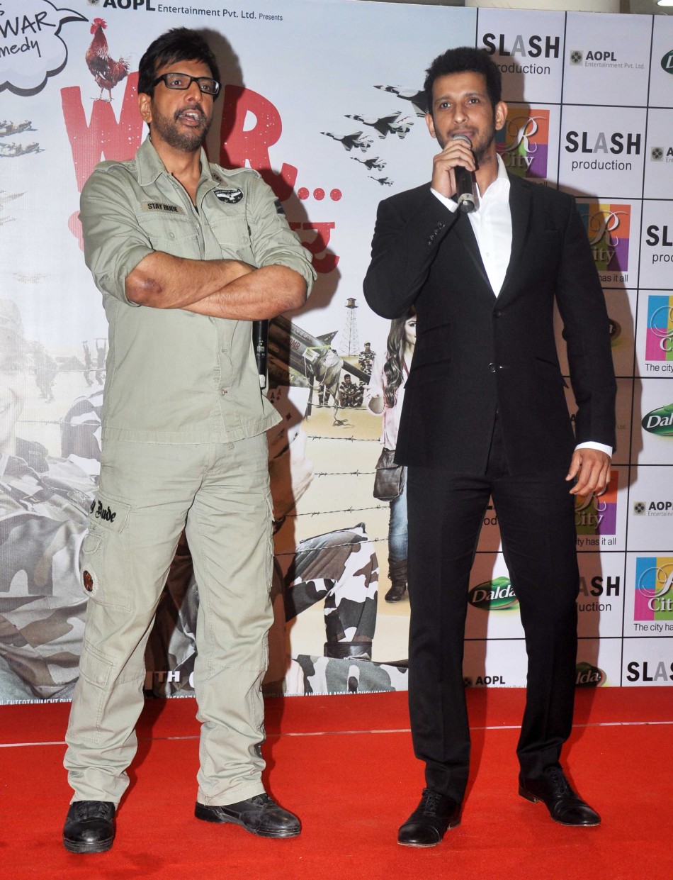 Jaaved Jaffery, Sharman Joshi at promotion of 'War Chor Na Yar' Jaaved Jaffery, Sharman Joshi