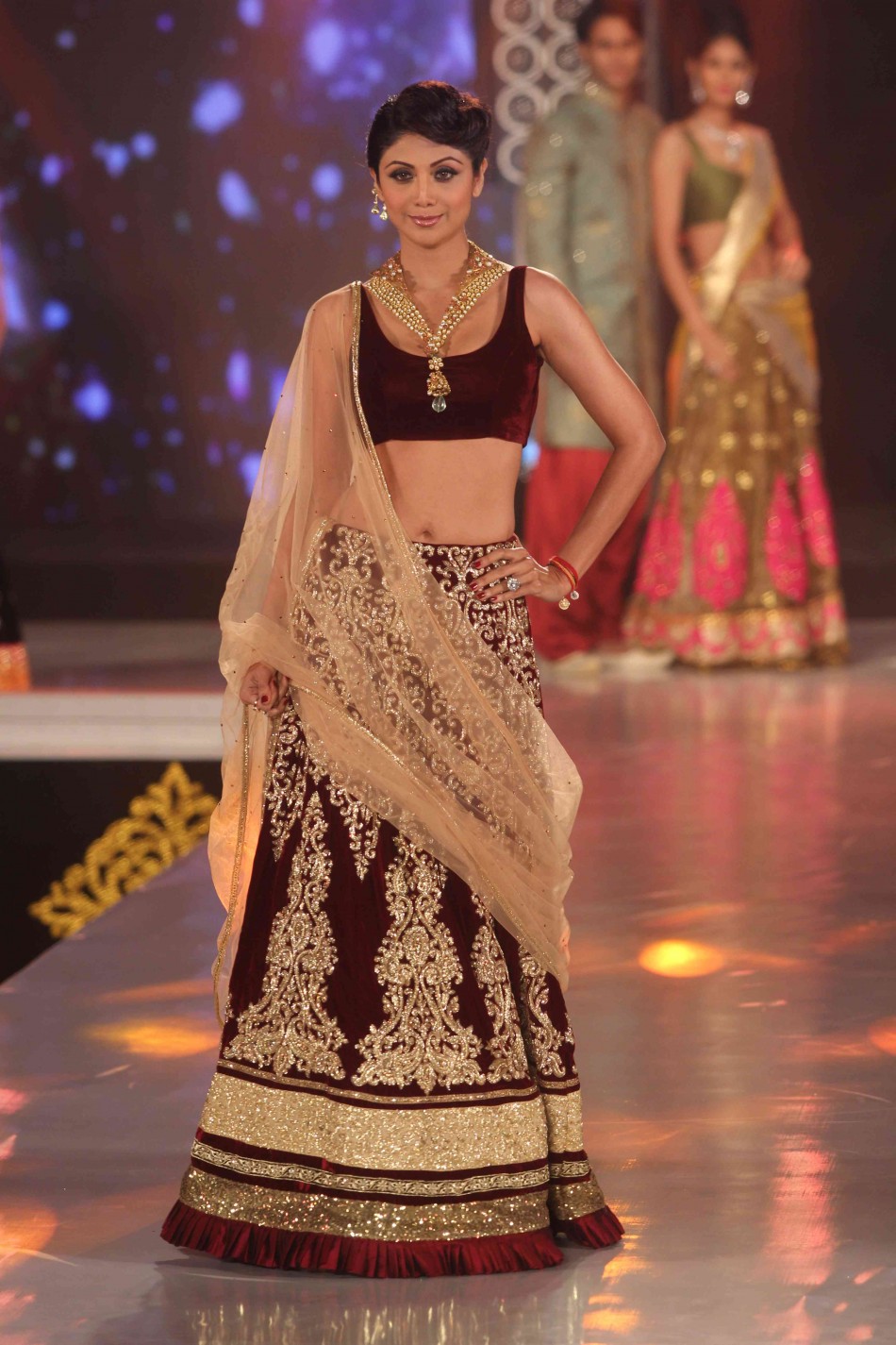 Shilpa Shetty at bombay bullion association's jewellery show Shilpa Shetty