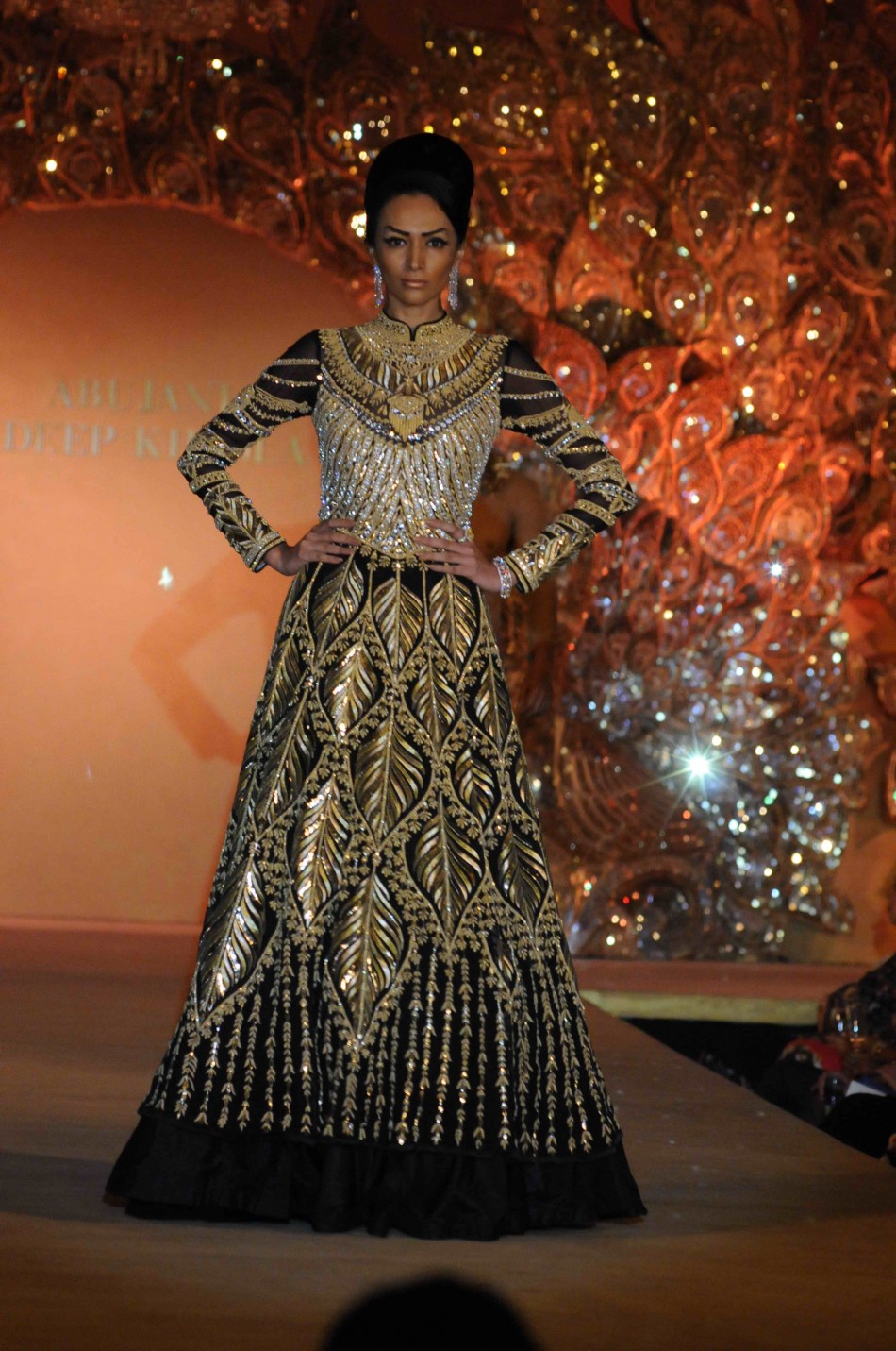 “The Golden Peacock” show