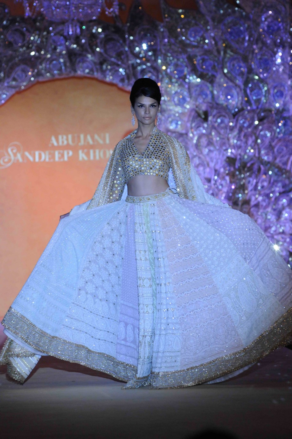 “The Golden Peacock” show