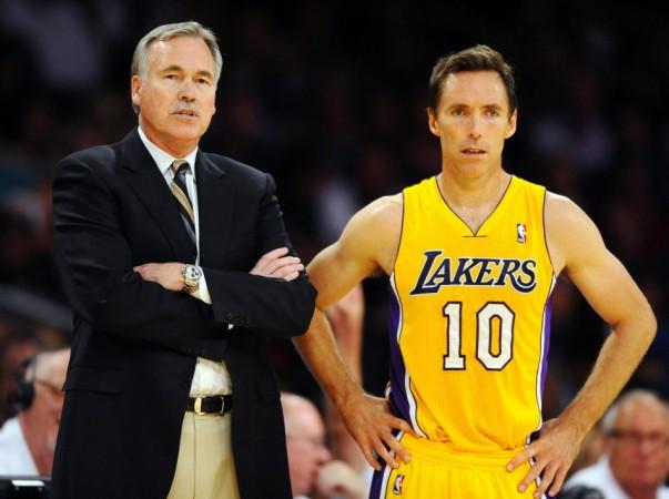 Mike D'Antoni and Steve Nash