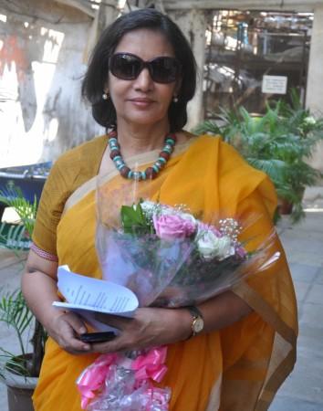 Shabana Azmi at International Day of the Girl Child 2013 Shabana Azmi