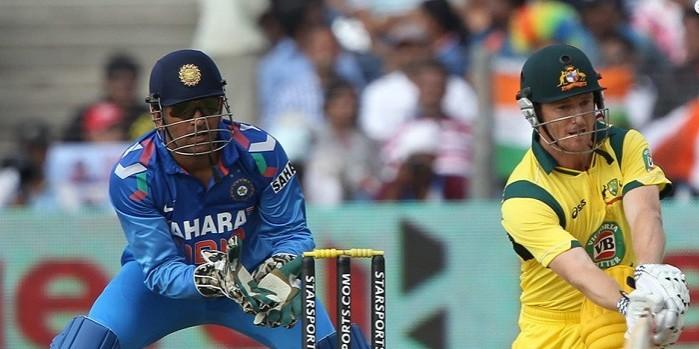 George Bailey made a splendid 85 against India in the first one-day international in Pune. BCCI Official Website Bailey Australia Dhoni