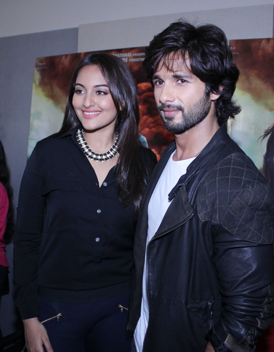 Shahid Kapoor,Sonakshi Sinha