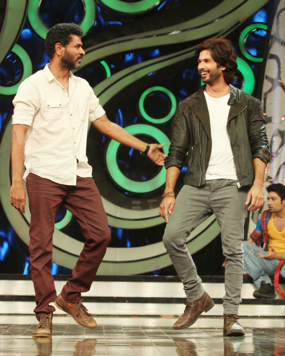 Prabhu Deva,Shahid Kapoor