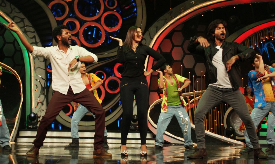 Sonakshi Sinha,Prabhu Deva,Shahid Kapoor