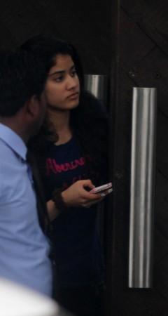 Sridevi's daughter Jhanvi spotted on the sets of Jai Ho shooting