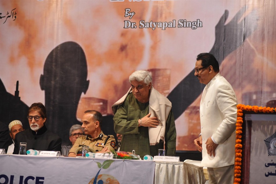 Amitabh Bachchan, Javed Akhtar, Jayant Patil,Satyapal Singh