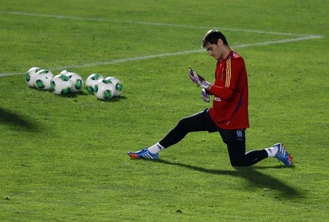 Iker Casillas is being heavily linked with an Arsenal move Iker Casillas Spain