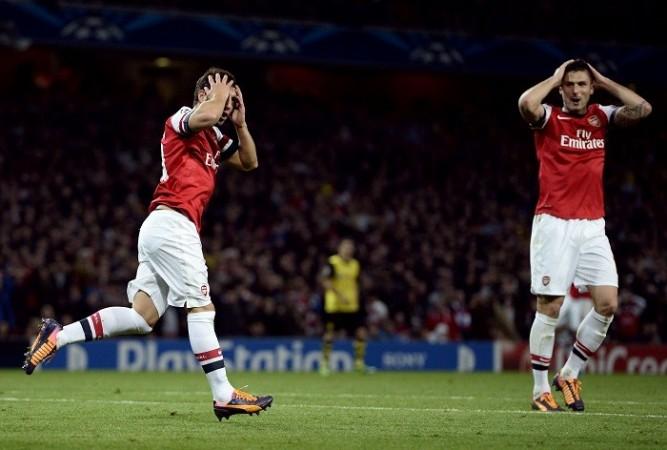 Arsenal Cazorla Giroud