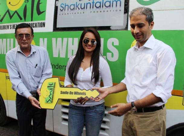 Sonakshi Sinha at mobile hospital 'Smile on Wheels' launch Sonakshi Sinha