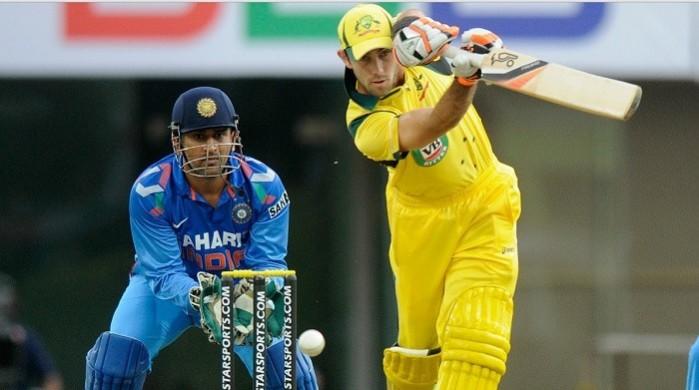 Glenn Maxwell made a brilliant 92 from just 77 deliveries, October 23. BCCI Official Website Maxwell Australia Dhoni India