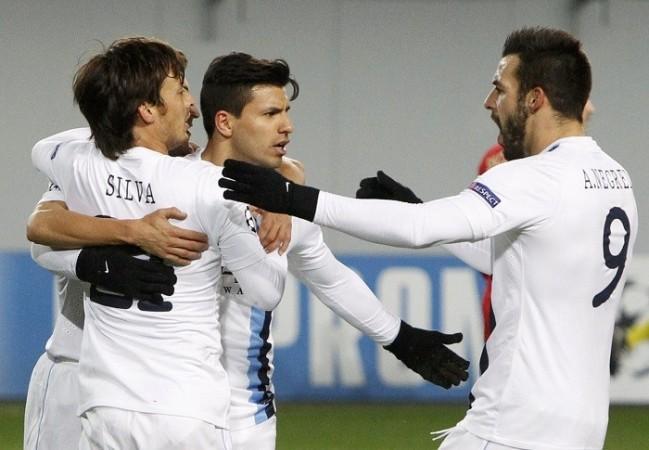 Manchester City Aguero Silva Negredo