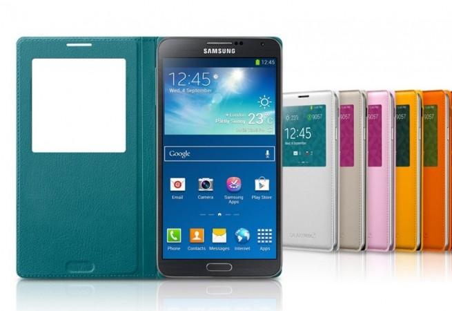 Flip Case for Samsung Galaxy Note 3 (Credits: www.samsung.com)
