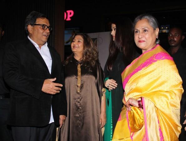 Subhash Ghai, Rehana and Jaya Bachchan