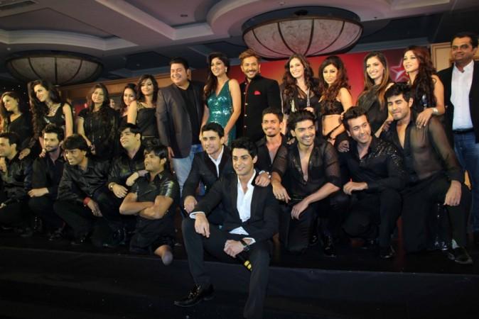 Celebrity Contestants with Judges of Nach Baliye 6 (Varinder Chawla) Celebrity Contestants with Judges of Nach Baliye 6 (Varinder Chawla)