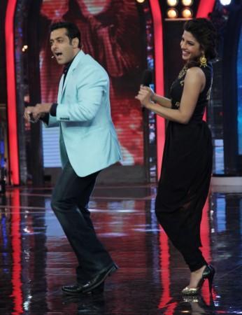 Priyanka and Slaman in BB 7 (photo Varinder Chawla) Priyanka and Slaman in BB 7 (photo Varinder Chawla)