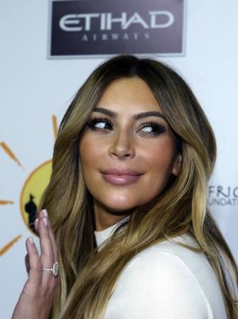 Television personality Kim Kardashian