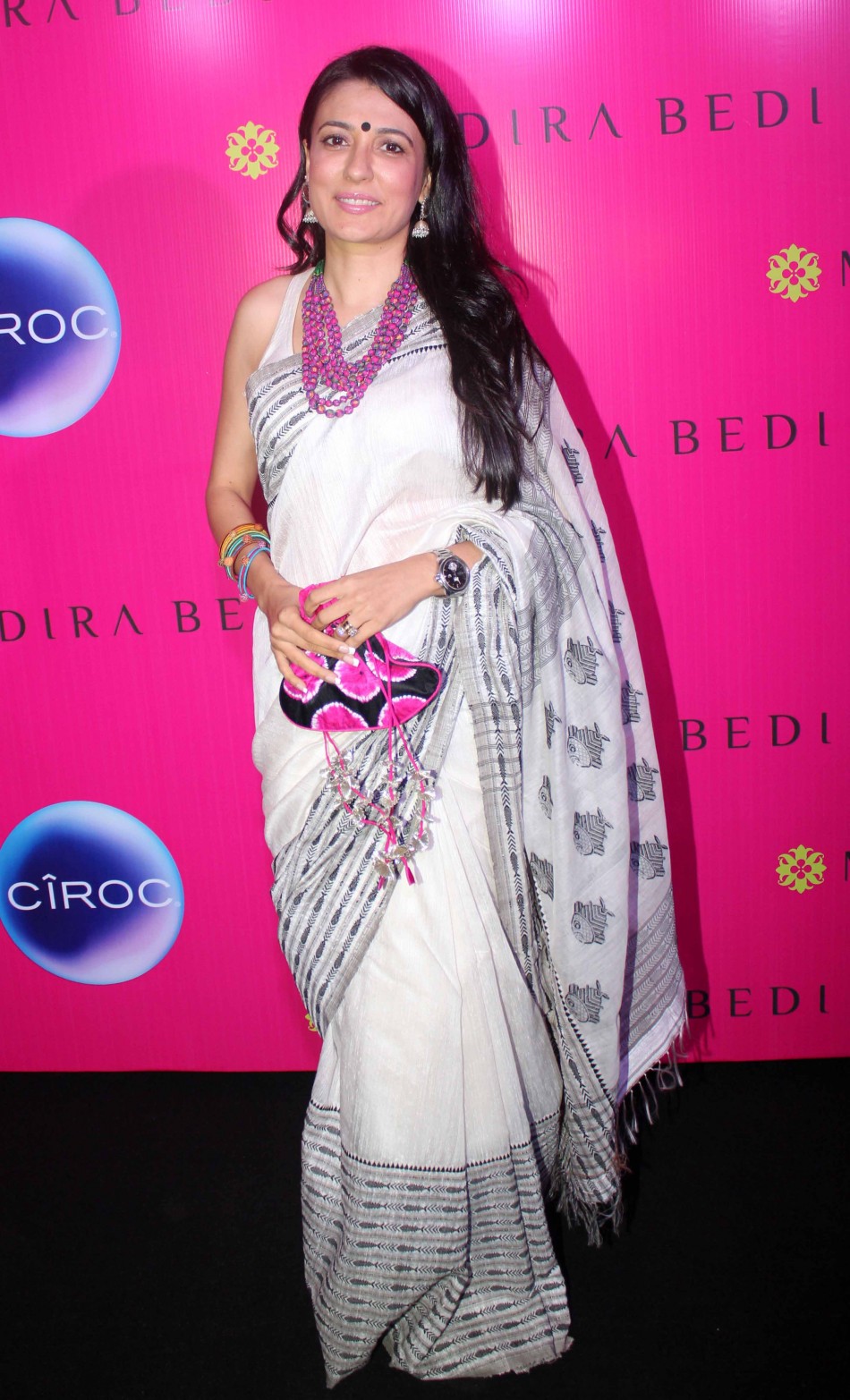 Mandira Bedi's unique sari collection | The Times of India