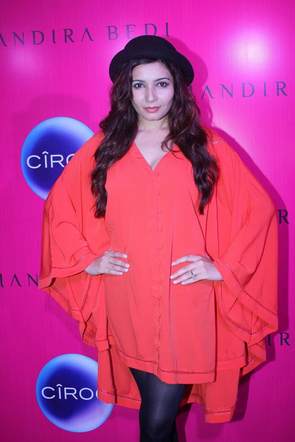 Mandira Bedi's sari store inauguration