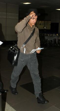 Aamir Khan at Mumbai airport Aamir Khan