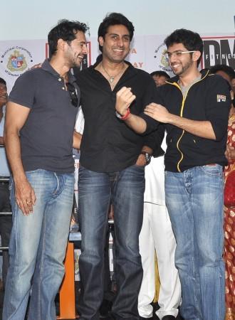Abhishek Bachchan with Dino Morea Abhishek Bachchan, Dino Morea