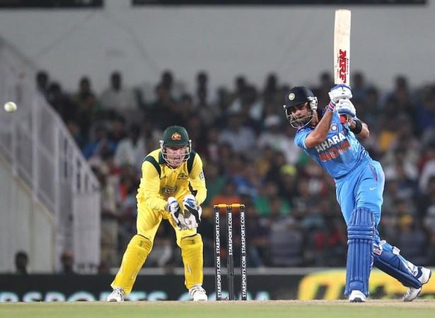Virat Kohli in a ruthless mood during his unbeaten hundred against Australia. BCCI Official Website Virat Kohli India