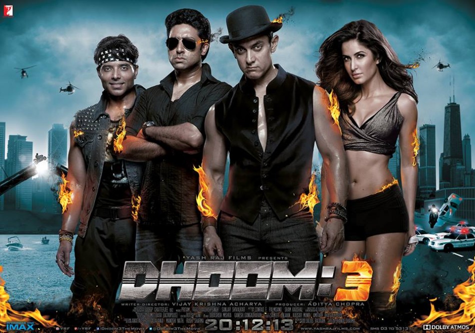 Dhoom 3 Poster (Facebook Official Dhoom 3)