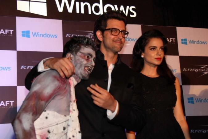 Kangna Ranaut and Hrithik Roshan Kangna Ranaut, Hrithik Roshan