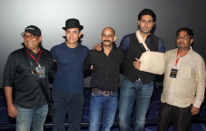 Aamir Khan and Abhishek Bachchan Aamir Khan, Abhishek Bachchan