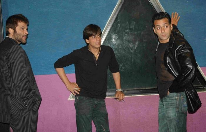 Shah Rukh Khan with Salman Khan and Anil Kapoor Shah Rukh Khan, Salman Khan, Anil Kapoor