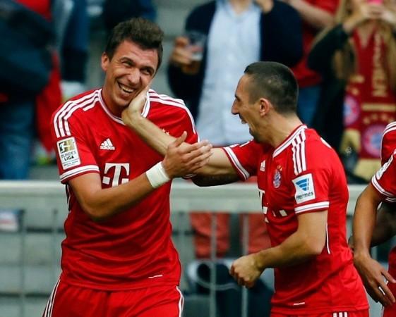 Mandzukic Ribery Bayern Munich