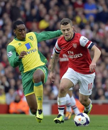 Wilshere Arsenal Norwich