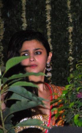 Alia Bhatt at the party (Varinder Chawla) Alia Bhatt at the party (Varinder Chawla)