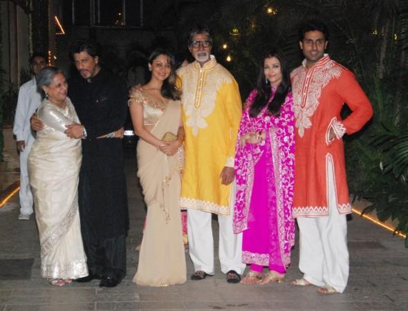 The Big picture: Khans and Bachchans Pose Together Varinder Chawla) The Big picture: Khans and Bachchans Pose Together Varinder Chawla)