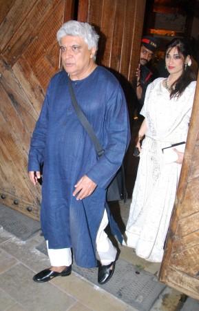 Javed Akhtar at the bash (Varinder Chawla) Javed Akhtar at the bash (Varinder Chawla)