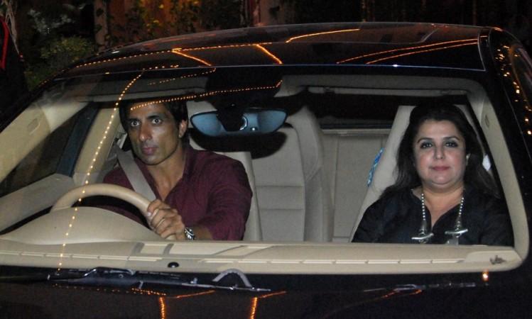 Sonu Sood and Farah Khan (Varinder Chawla) Sonu Sood and Farah Khan (Varinder Chawla)