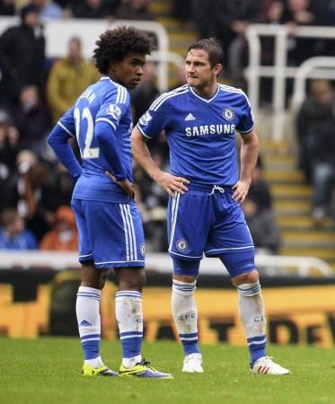 Lampard Willian Chelsea