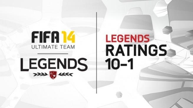 Top ten legends in FIFA Ultimate Team (Facebook) FIFA Ultimate Team Legends