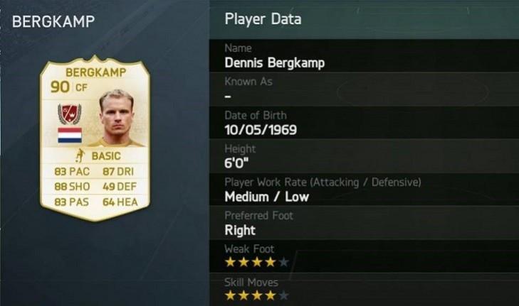 Top ten legends in FIFA Ultimate Team (Facebook) FIFA Ultimate Team Legends