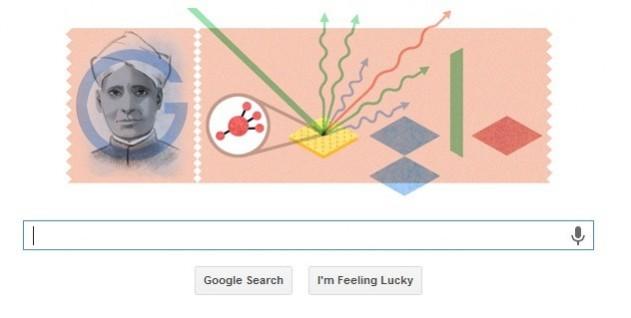 Sir C V Raman Google Doodle Sir C V Raman Google Doodle