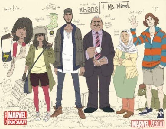 Kamala Khan as new superhero (marvel.com) Marvel Comics