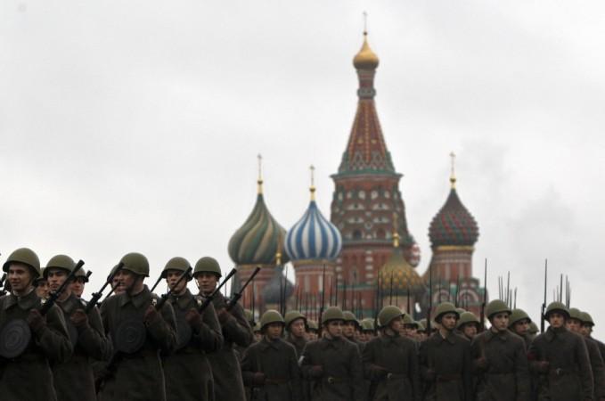 Russian Man Nails Testicles On Red Square Pavement