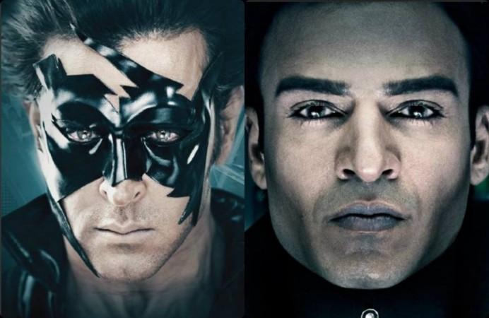 Hrithik Roshan as Superhero and Vivek Oberoi as evil Kaal in Krissh 3 (Facebook Krissh 3 Official)