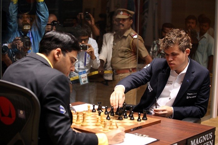 World Chess Championship 2013 Match Viswanathan Anand vs Magnus Carlsen:  Game 7 and Photos